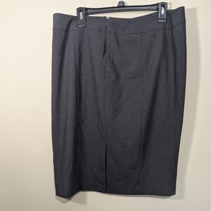 Calvin Klein Charcoal Pencil Skirt Size 14W NWT Career Office Classic, Elegant